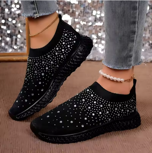 Women's Crystal Trainers