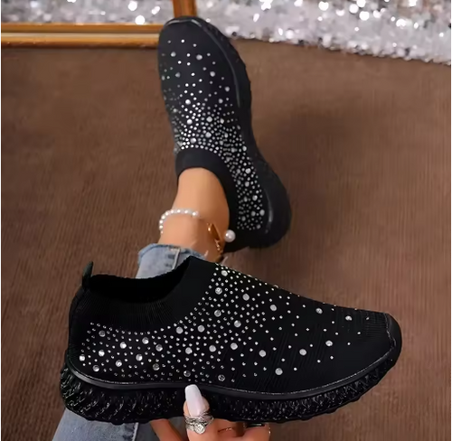 Women's Crystal Trainers