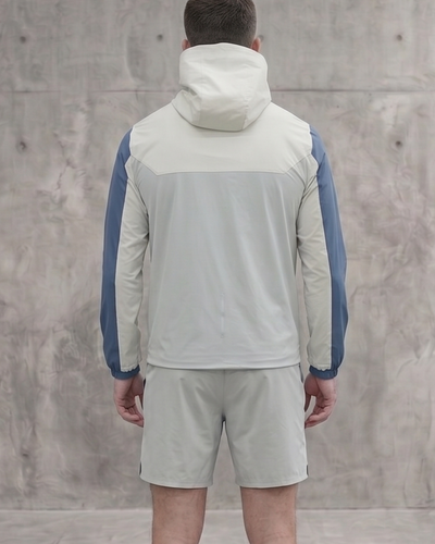 Active Colour Block Jacket — Beige
