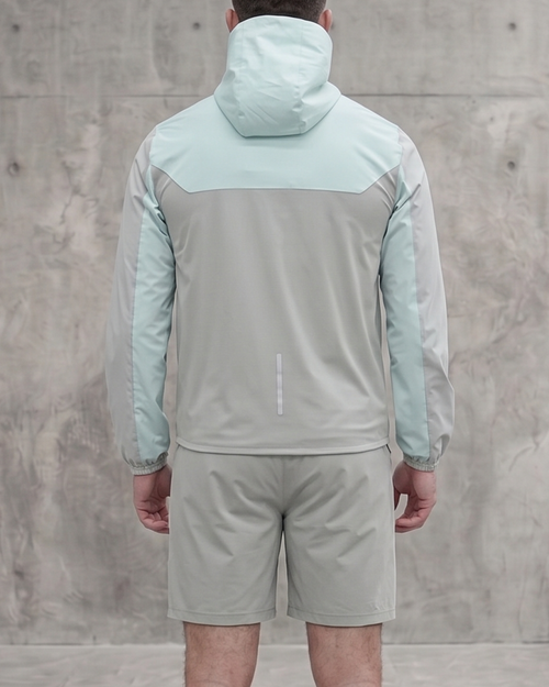 Active Colour Block Jacket — Green