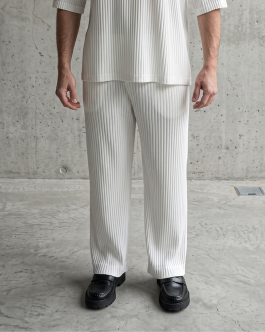 Pleated Trousers — Off White